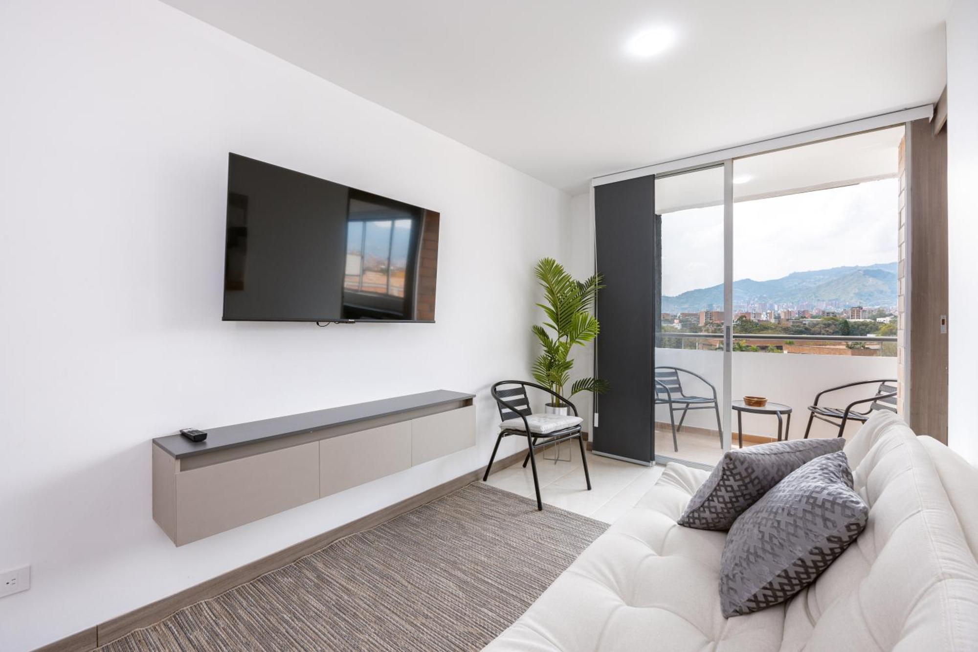 Comodos De 1 Con Vista En Laureles Apartamento