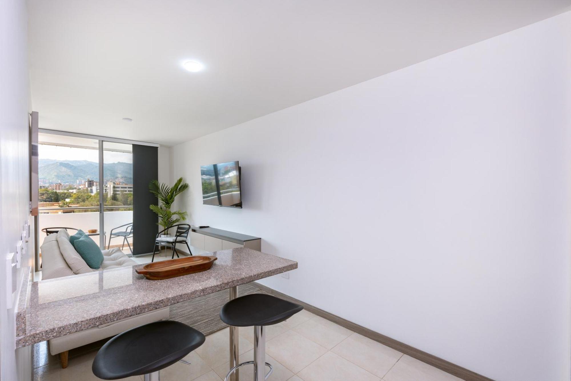 Comodos De 1 Con Vista En Laureles Apartamento *