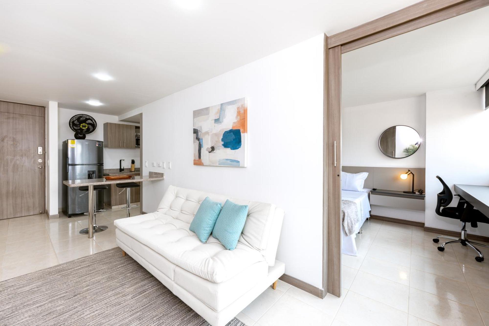 Comodos De 1 Con Vista En Laureles Apartamento